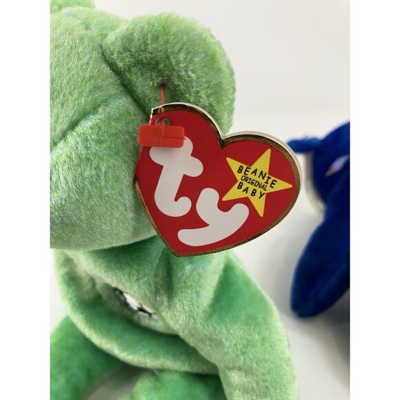 Ty Beanie Babies Bear Bundle (3pcs) Kicks, Clubby And B.B. Bear - Picture 8 of 16